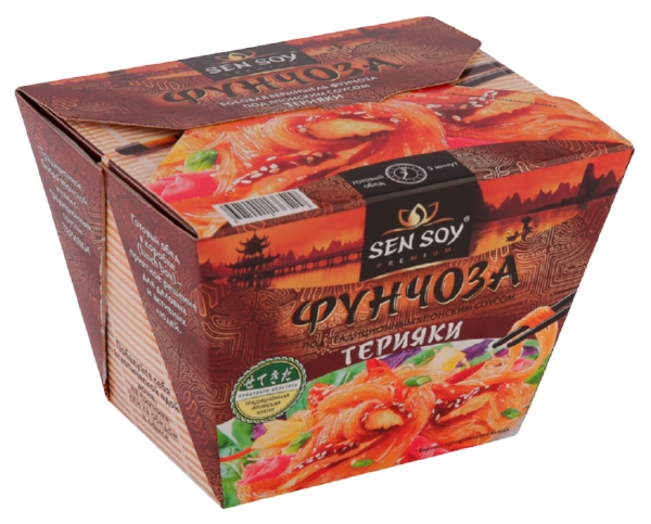 Фунчоза СЭН СОЙ под соусом терияки м/у 125г