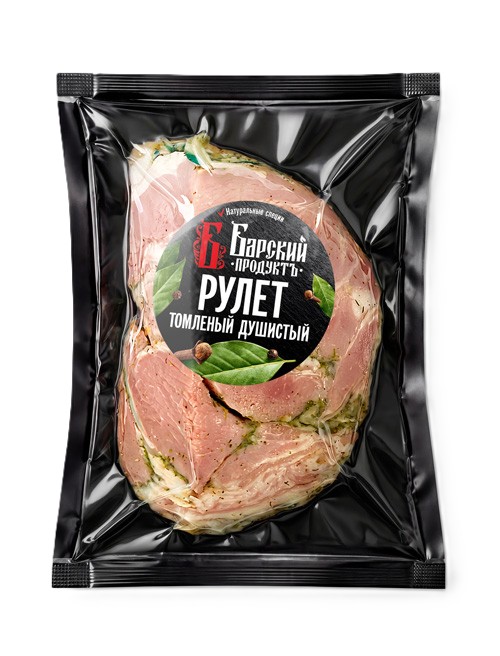 Рулет из свинины БАРСКИЙ ПРОДУКТЪ томленый душистый в/у