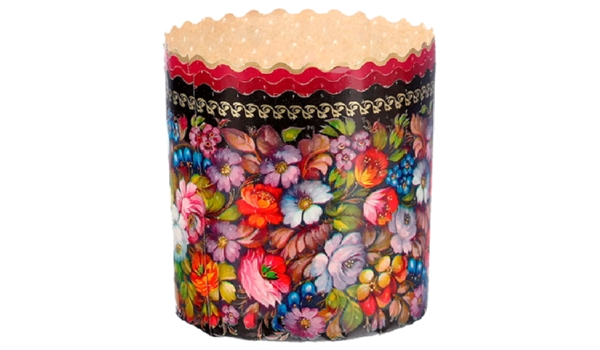 Набор форм для куличей ДОМАШНЯЯ КУХНЯ бумажные 4шт