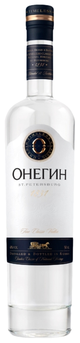 Водка ОНЕГИН 40% ст/б 0.5л