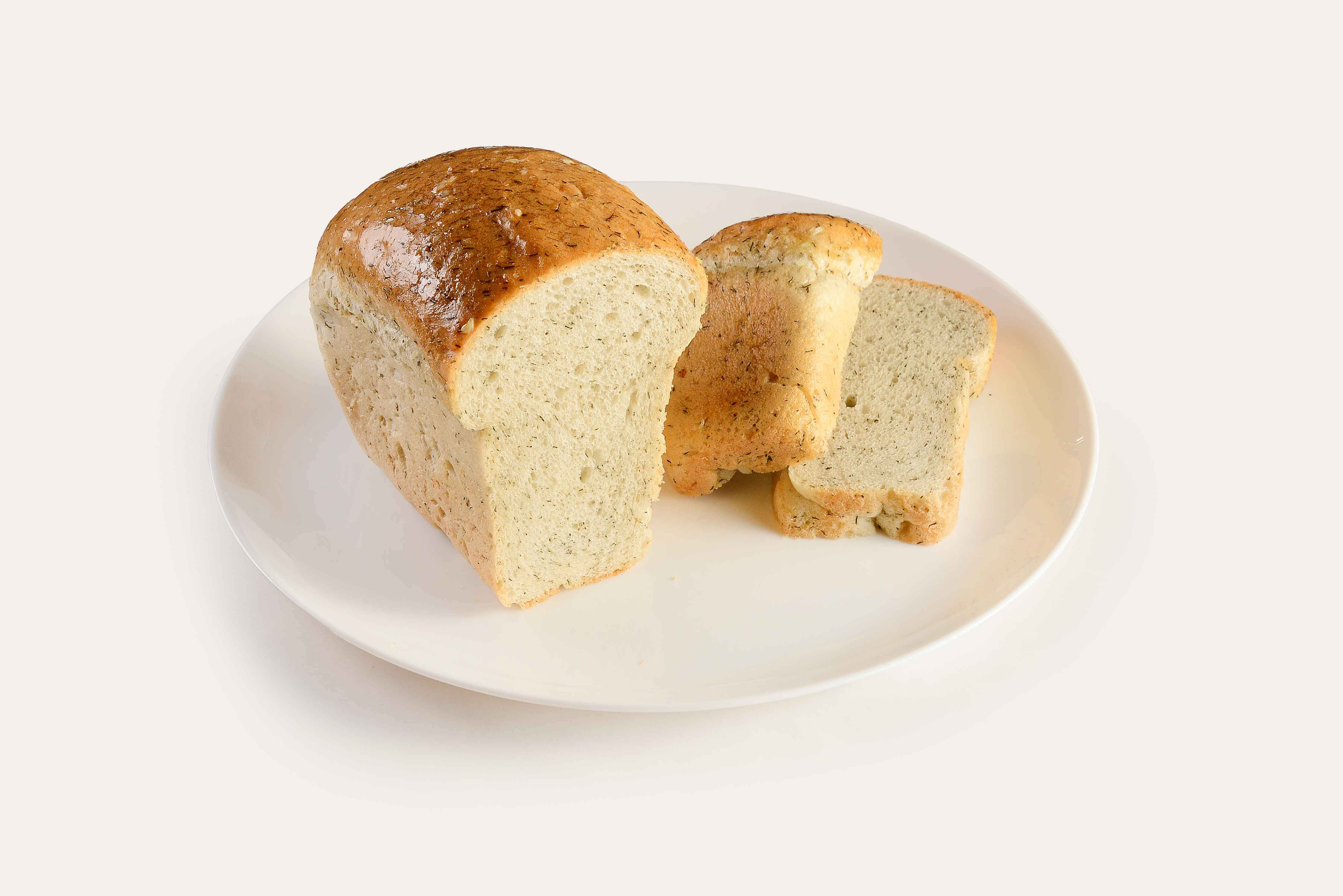 Хлебушек с укропом и чесноком 200г