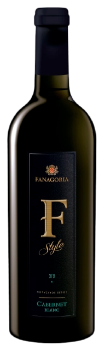 Вино Ф-СТИЛЬ Каберне по белому белое п/сух 13.5% ст/б 0.75л
