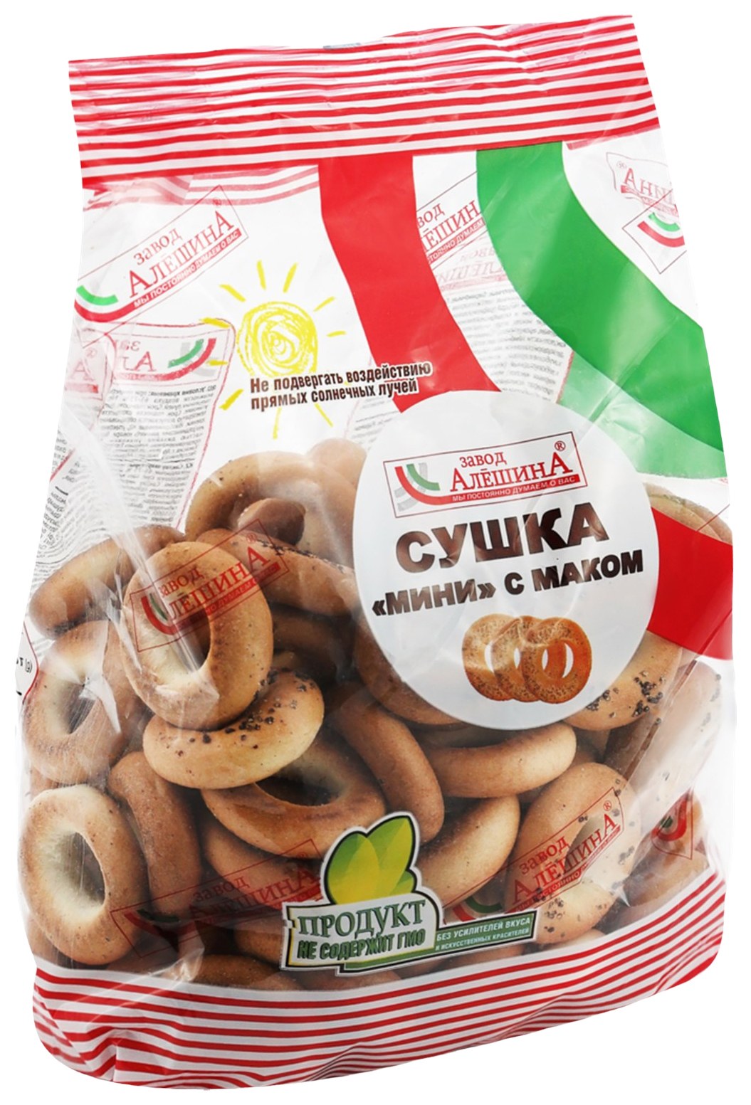 Сушка АЛЕШИНА мини с маком 380г