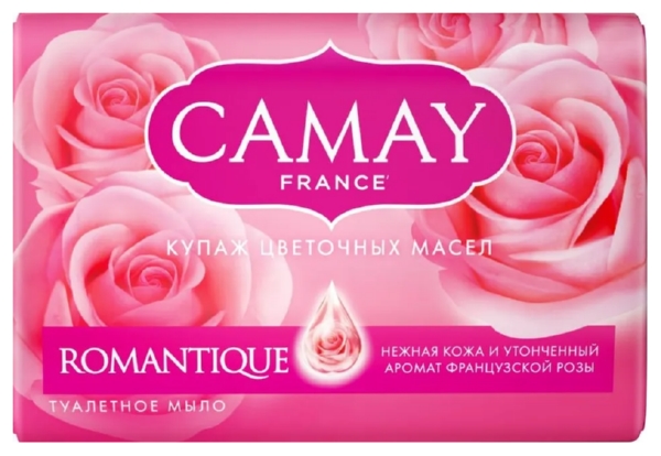 Мыло туалетное КАМЕЙ Романтик 85г