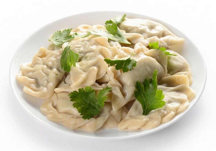 Вареники с картофелем и грибами отварные 290г
