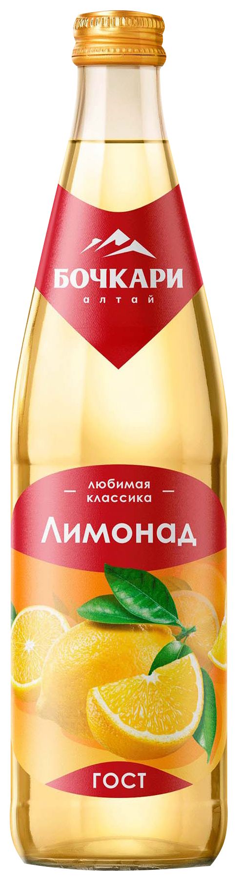 Газ.напиток БОЧКАРИ Лимонад ст/б 0.45л