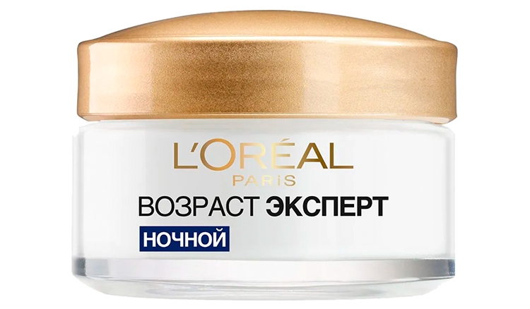 Крем для лица ЛОРЕАЛЬ Возраст эксперт 65+ ночь 50мл