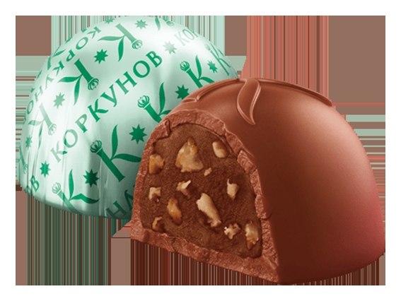 Набор конфет КОРКУНОВ Ореховая коллекция 110г