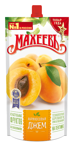 Джем МАХЕЕВЪ абрикосовый д/пак 300г
