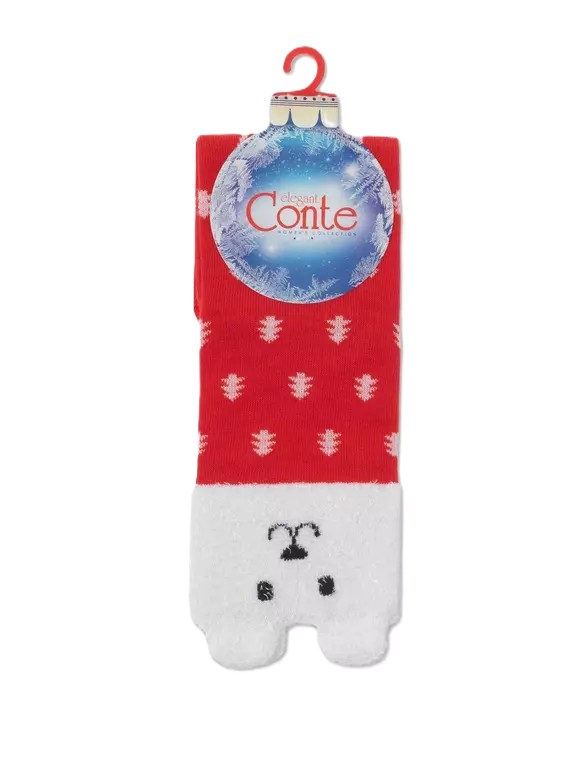 Носки женские КОНТЕ Элегант красные р.23-25 арт.909