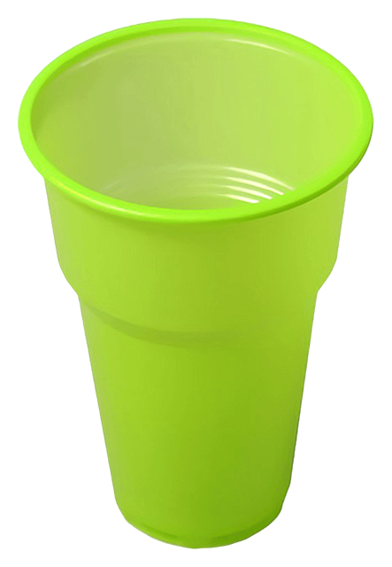 Стакан ФОПОС Био зеленый 330мл 10шт