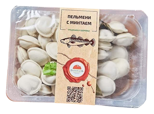 Пельмени РЫБНЫЙ ХИТ из минтая 500г