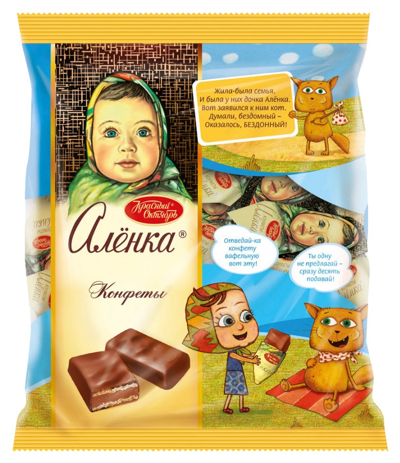 Конфеты КРАСНЫЙ ОКТЯБРЬ Аленка 250г
