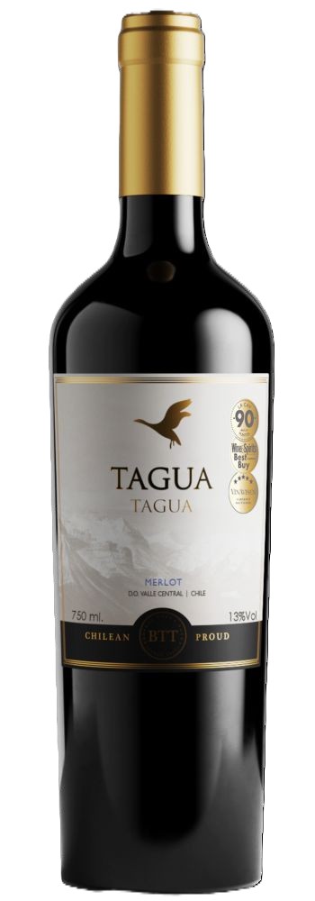 Вино ТАГУА Мерло красное сух 13% ст/б 0.75л