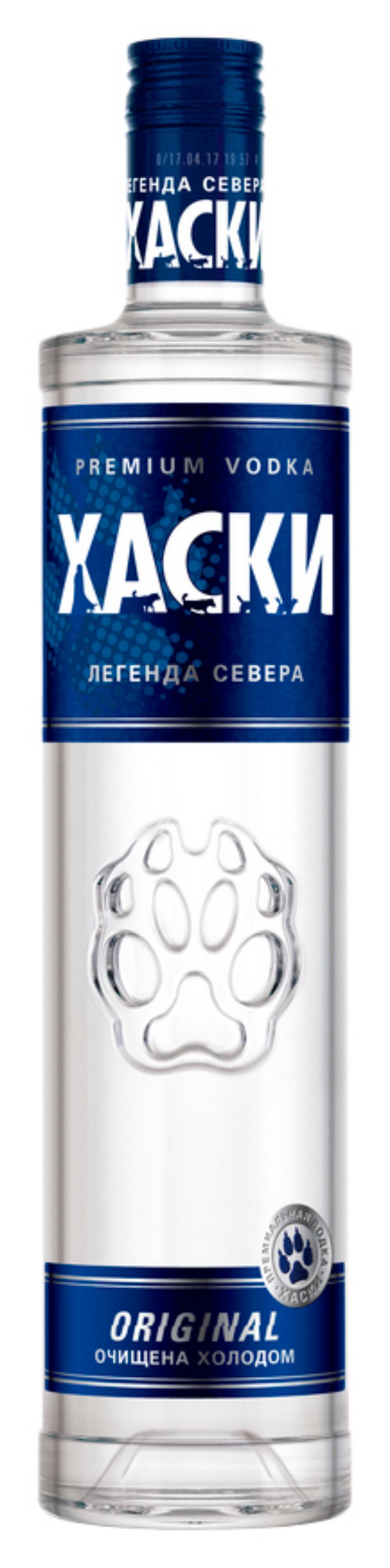 Водка ХАСКИ 40% ст/б 0.5л