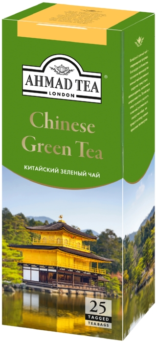 Чай АХМАД китайский зеленый 25пак