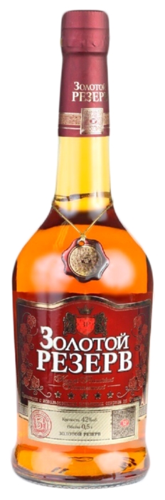 Коньяк ЗОЛОТОЙ РЕЗЕРВ 40% ст/б 1л