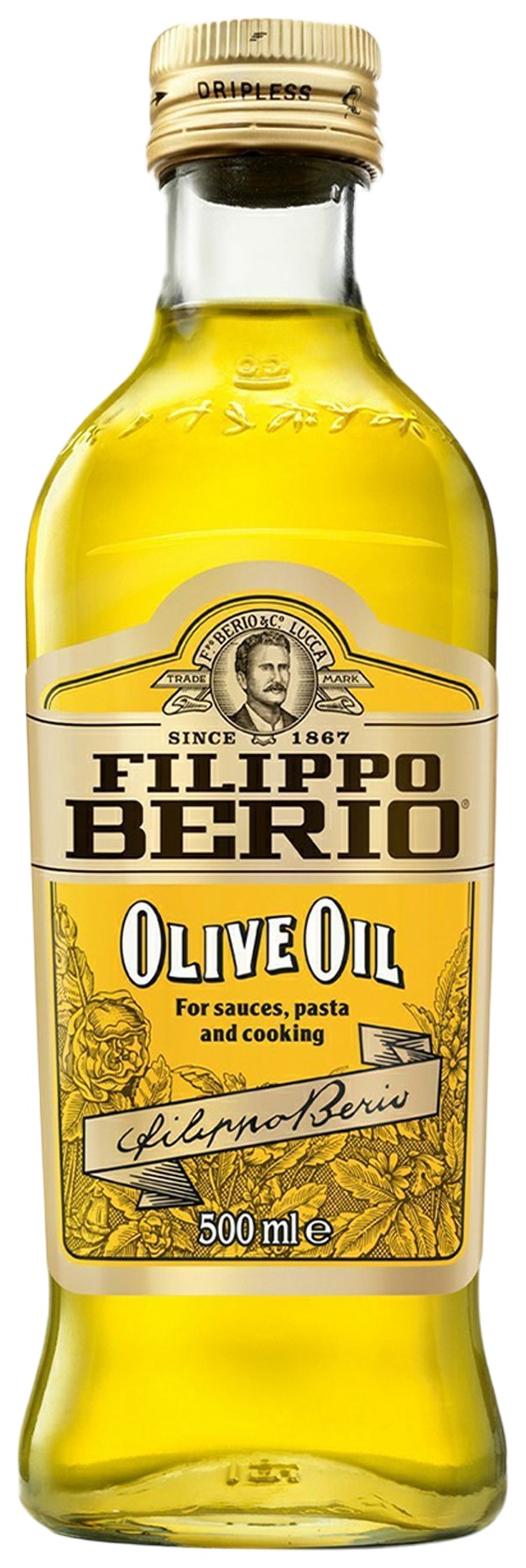 Масло оливковое ФИЛИППО БЕРИО Пуре ст/б 500мл