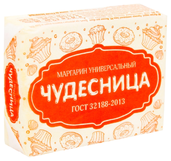 Маргарин ЧУДЕСНИЦА Универсальный 55% 150г