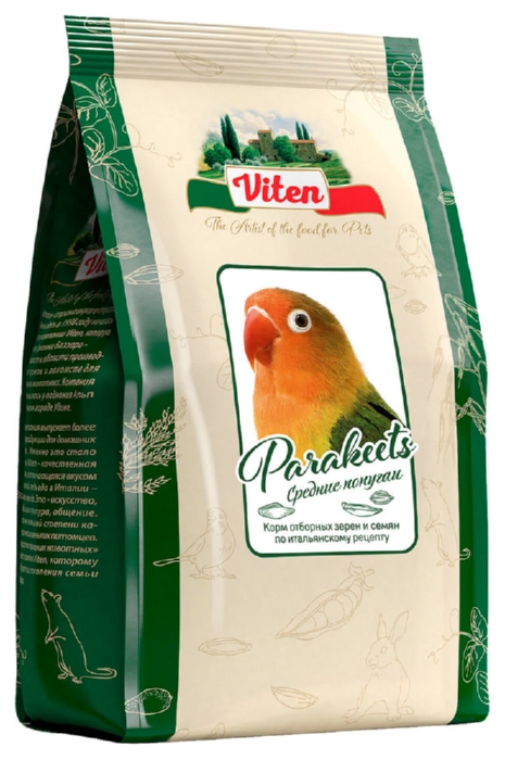 Корм для средних попугаев ВИТЕН 500г