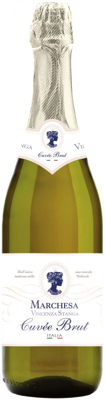 Игристое вино МАРКЕЗА ВИНЧЕНЦА СТАНГА Кюве белое брют 11% ст/б 0.75л
