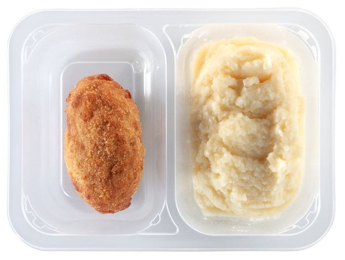 Котлета по-киевски с пюре 250г