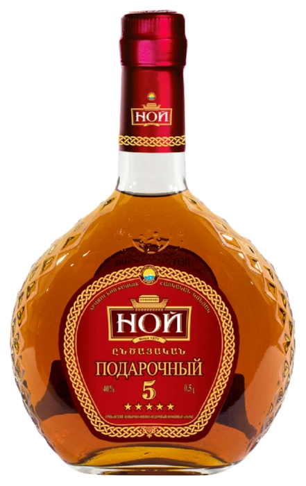 Коньяк НОЙ 5 звезд 40% ст/б 0.5л