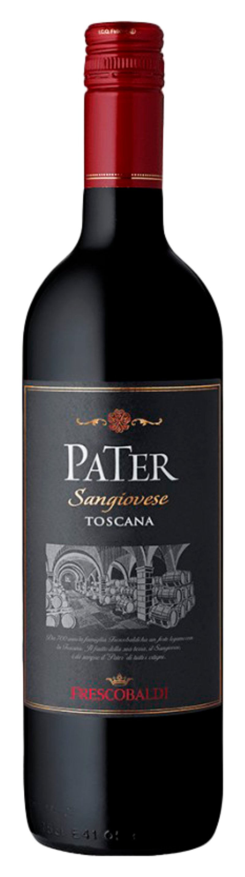 Вино МАРКЕЗИ ФРЕСКОБАЛЬДИ Патер красное п/сух/сух 13% ст/б 0.75л