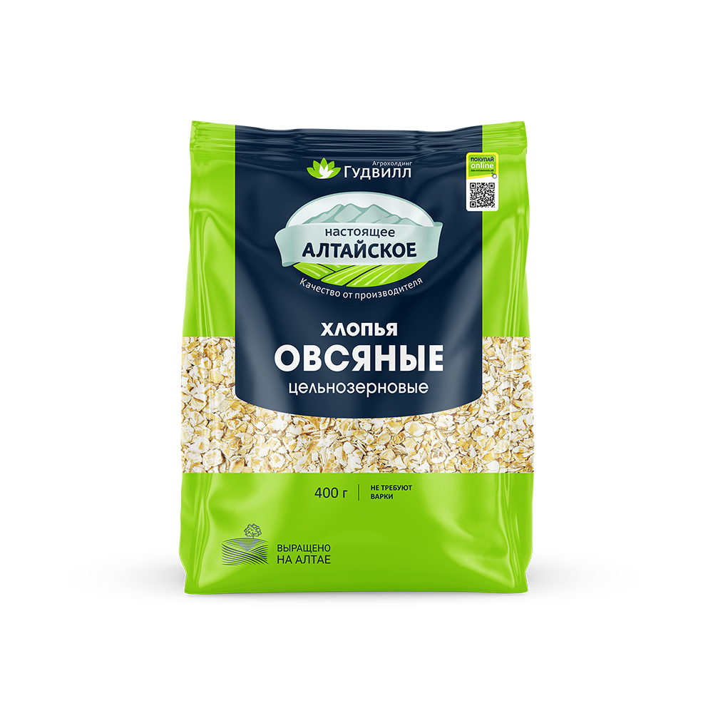 Овсяные хлопья ГУДВИЛЛ Экстра м/у 450г