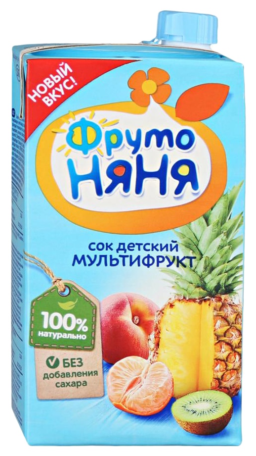 Сок ФРУТОНЯНЯ мультифрукт 0.5л
