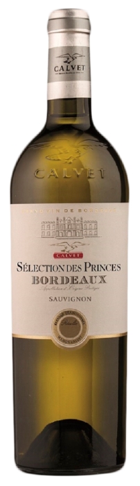 Вино КАЛЬВЕ Селексьон де Принс Бордо белое сух 11-12% ст/б 0.75л