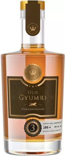 Коньяк ОЛД ГЮМРИ 3 года 40% ст/б 0.5л
