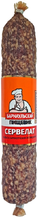 Сервелат БАРНАУЛЬСКИЙ ПИЩЕВИК с/к 230г