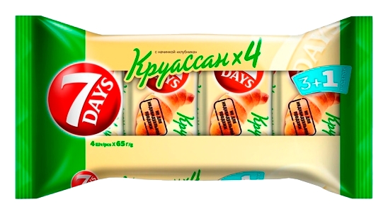 Круассаны 7 ДЭЙС фундук 65г