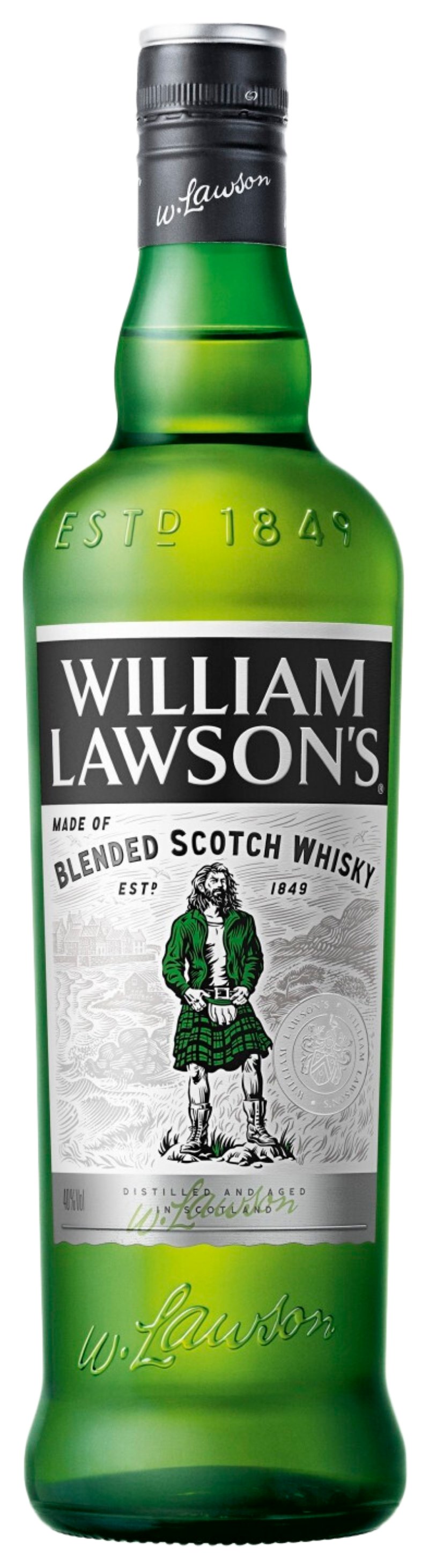 Виски ВИЛЬЯМ ЛОУСОНС 40% ст/б 0.5л