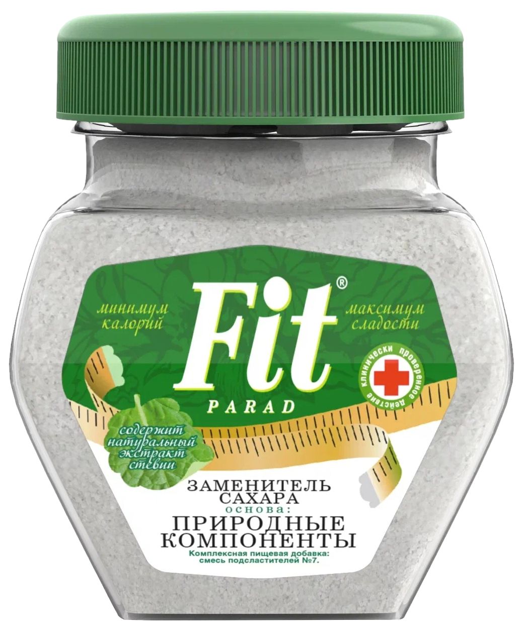Заменитель сахара ФИТ ПАРАД №7 стевия 180г