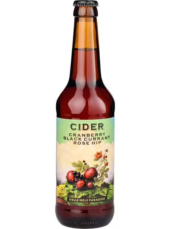 Сидр КАХЕТИ Клюква-смородина-шиповник непастер п/сл 5.5% ст/б 0.45л