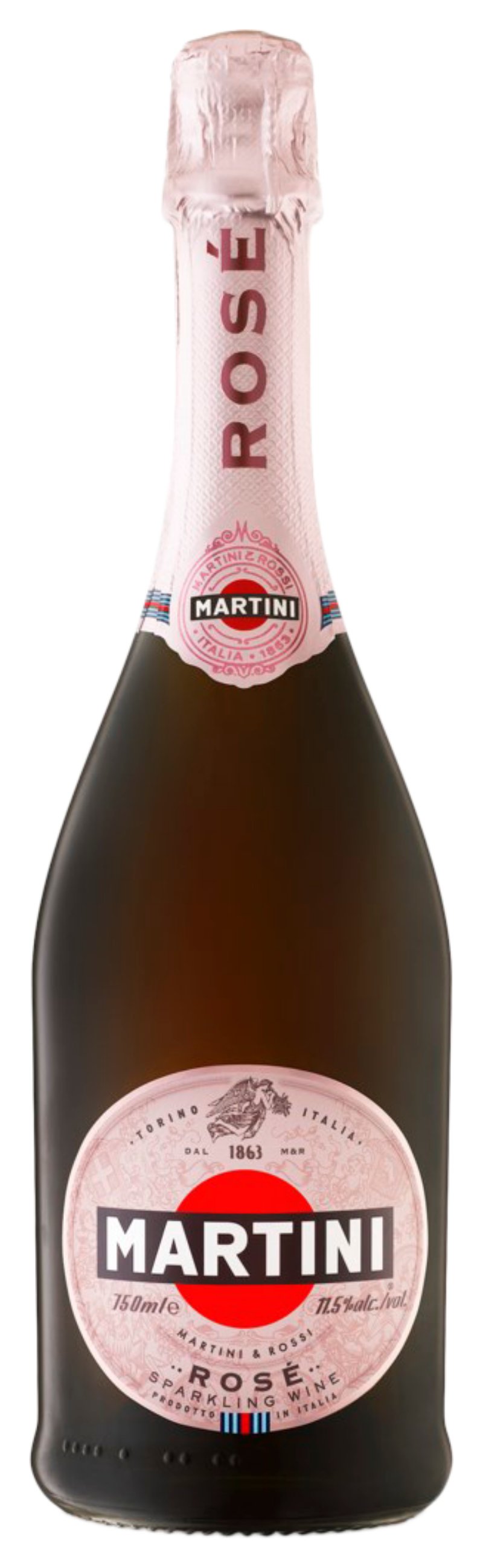 Игристое вино МАРТИНИ Розе Экстра Драй 11.5% ПК 0.75л
