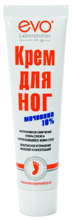 Крем для ног ЭВО с мочевиной 50мл