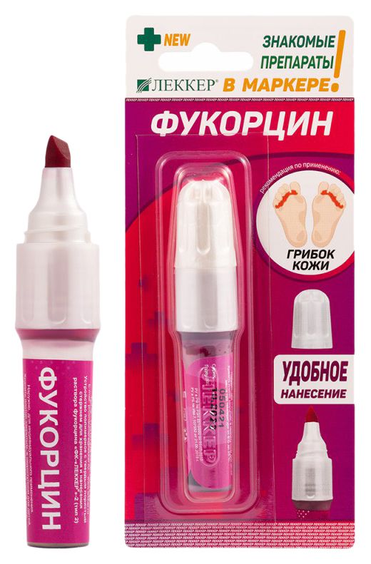 Фукорцин ЛЕККЕР тип-3 5мл30