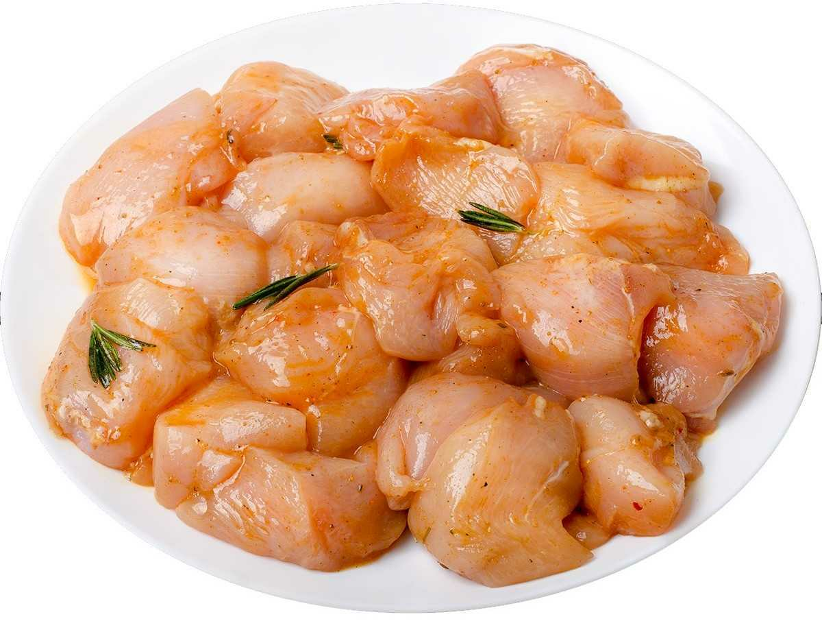 Шашлык куриный маринованный охл 1кг