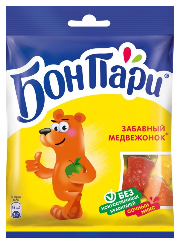 Жевательный мармелад БОН ПАРИ Медведи 75г