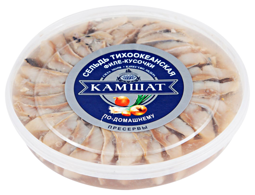 Сельдь КАМШАТ по-домашнему 180г
