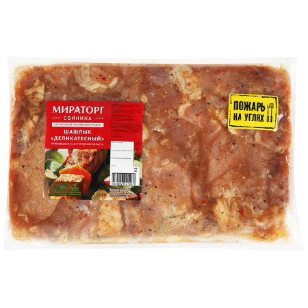Шашлык свиной Мираторг Деликатесный 1.8-2.1кг