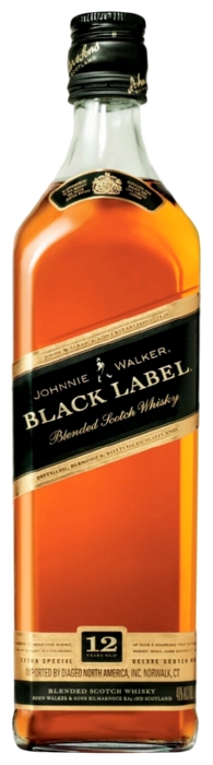 Виски ДЖОННИ УОКЕР Блэк Лейбл 40% ст/б 0.7л