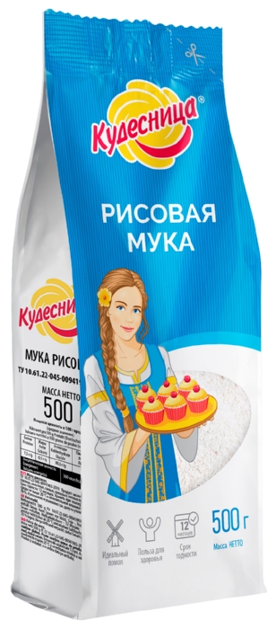 Мука КУДЕСНИЦА рисовая м/у 500г