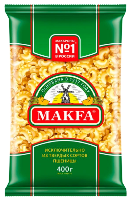 Мак.изделия МАКФА Петушиные гребешки м/у 400г