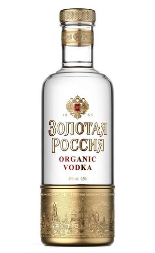 Водка ЗОЛОТАЯ РОССИЯ 40% ст/б 0.5л