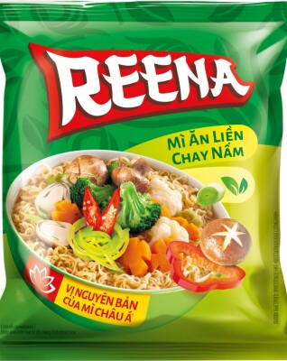 Лапша б/п РИНА вегетарианская с грибами м/у 65г