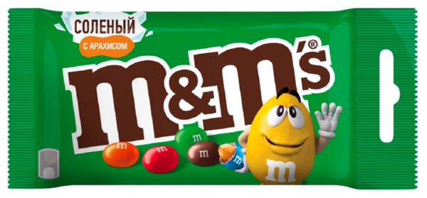 Драже М&M с соленым арахисом 45г